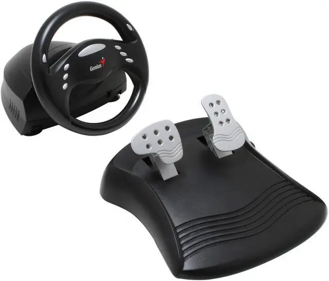 Genius SpeedWheel 3 High-Speed Racing Wheel System for PC games ...