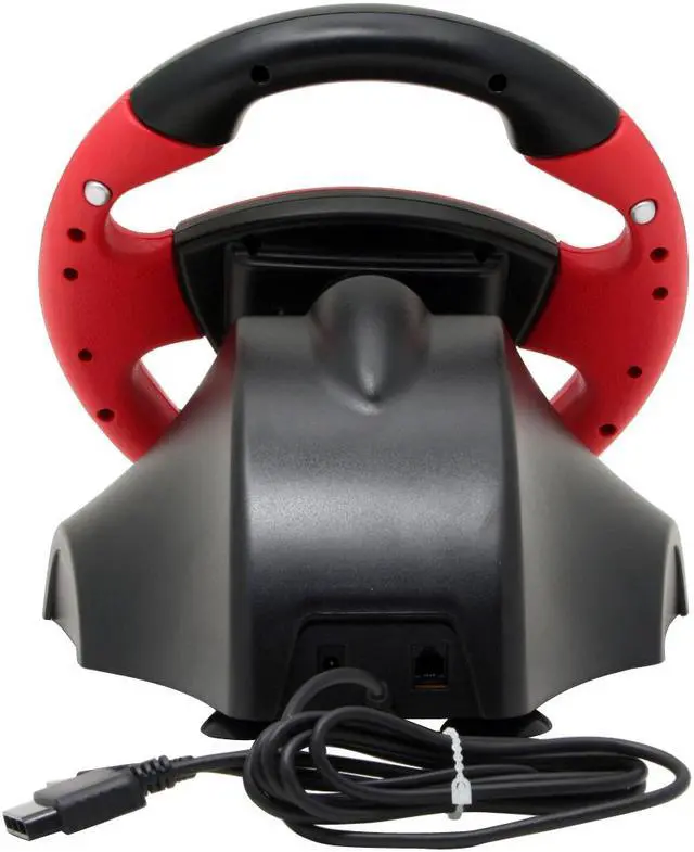 Alt view image 5 of 12 - Genius TwinWheel FF Force Feedback Racing Wheel for PS2 & PC