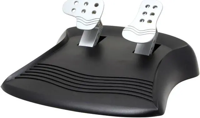 Alt view image 6 of 12 - Genius TwinWheel FF Force Feedback Racing Wheel for PS2 & PC