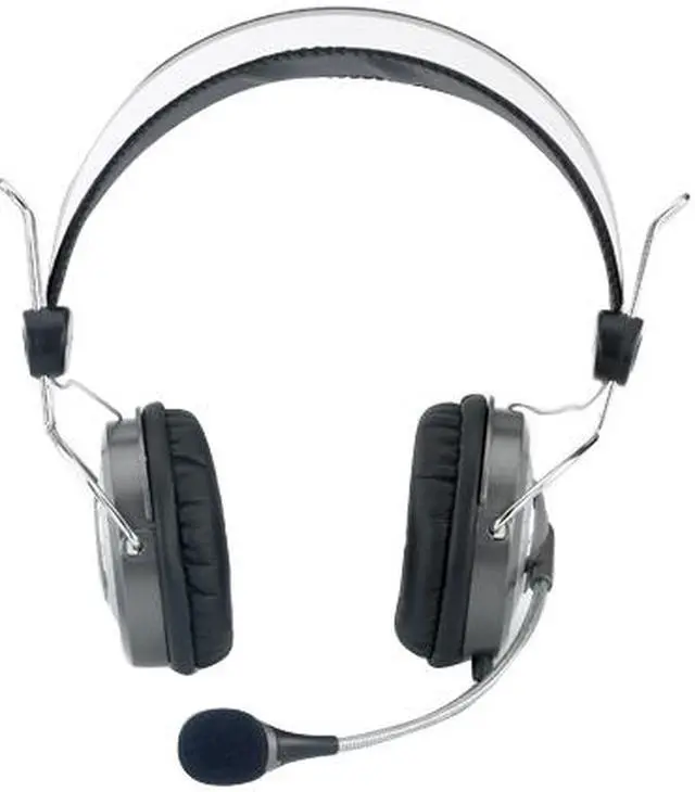 Alt view image 6 of 11 - Genius HS-04SU 3.5mm Connector Circumaural Headband Headset with Noise-canceling Microphone