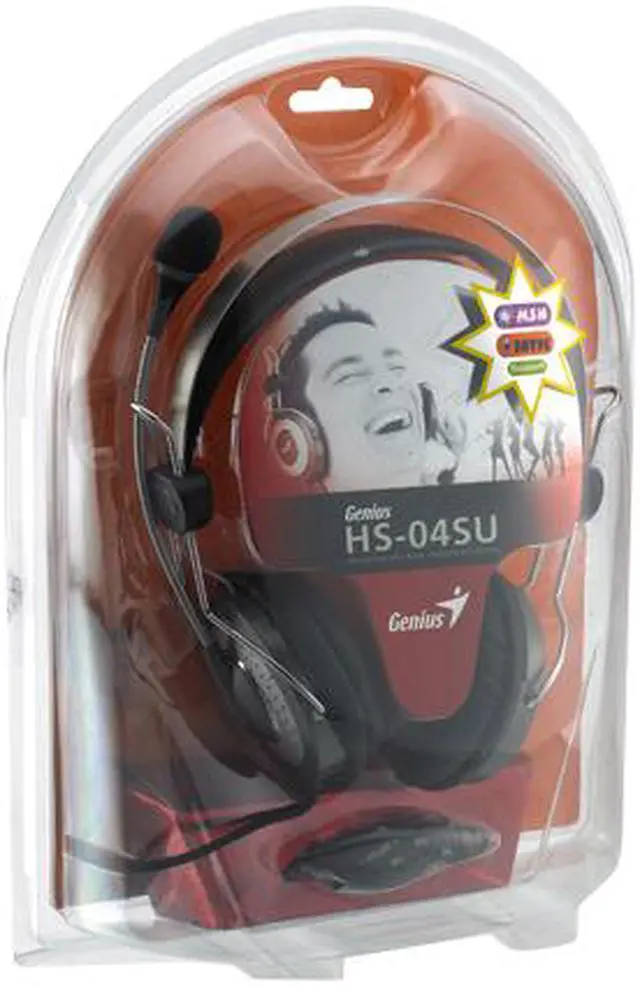 Alt view image 9 of 11 - Genius HS-04SU 3.5mm Connector Circumaural Headband Headset with Noise-canceling Microphone
