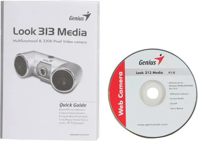 Alt view image 8 of 9 - Genius Look 313 Media USB 2.0 Multifunctional Video Camera