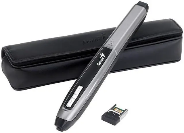 Main image of Genius Pen Mouse 31030049102 3 Buttons Touch Scroll USB RF Wireless Optical Wireless Comfortable Mouse