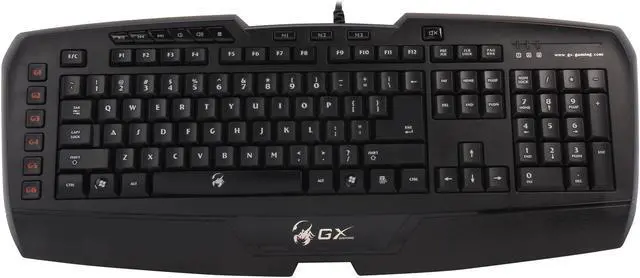Alt view image 2 of 4 - Genius GX-Gaming Imperator Black USB Wired Gaming MMO/RTS Keyboard