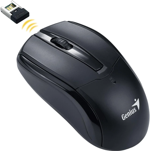 Genius NS-6005 31030100101 Black RF Wireless Optical Mouse - Newegg.com