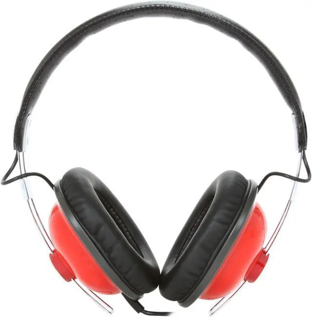 Alt view image 2 of 5 - Panasonic Red Monitor Stereo Headphone (Red)
