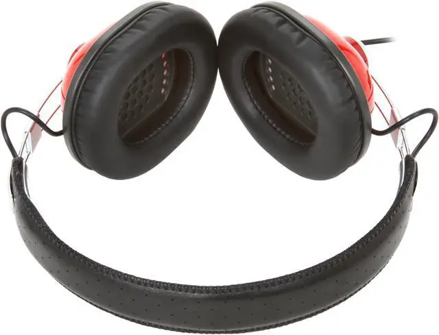 Alt view image 4 of 5 - Panasonic Red Monitor Stereo Headphone (Red)