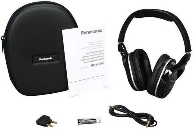 Alt view image 6 of 7 - Panasonic RP-HC700-S Circumaural Noise Canceling Headphone