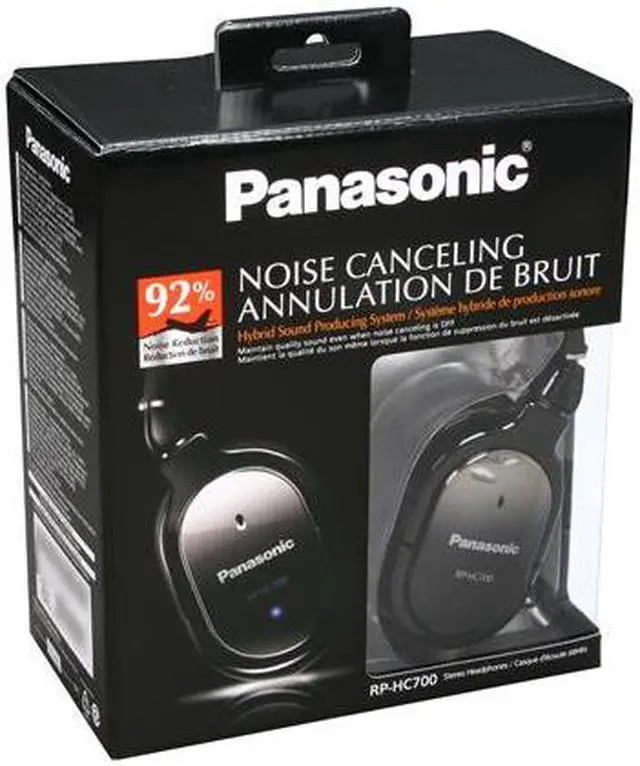 Alt view image 7 of 7 - Panasonic RP-HC700-S Circumaural Noise Canceling Headphone