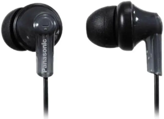 Alt view image 4 of 5 - Panasonic Black RP-HJE120-K Canal Earbud Headphone