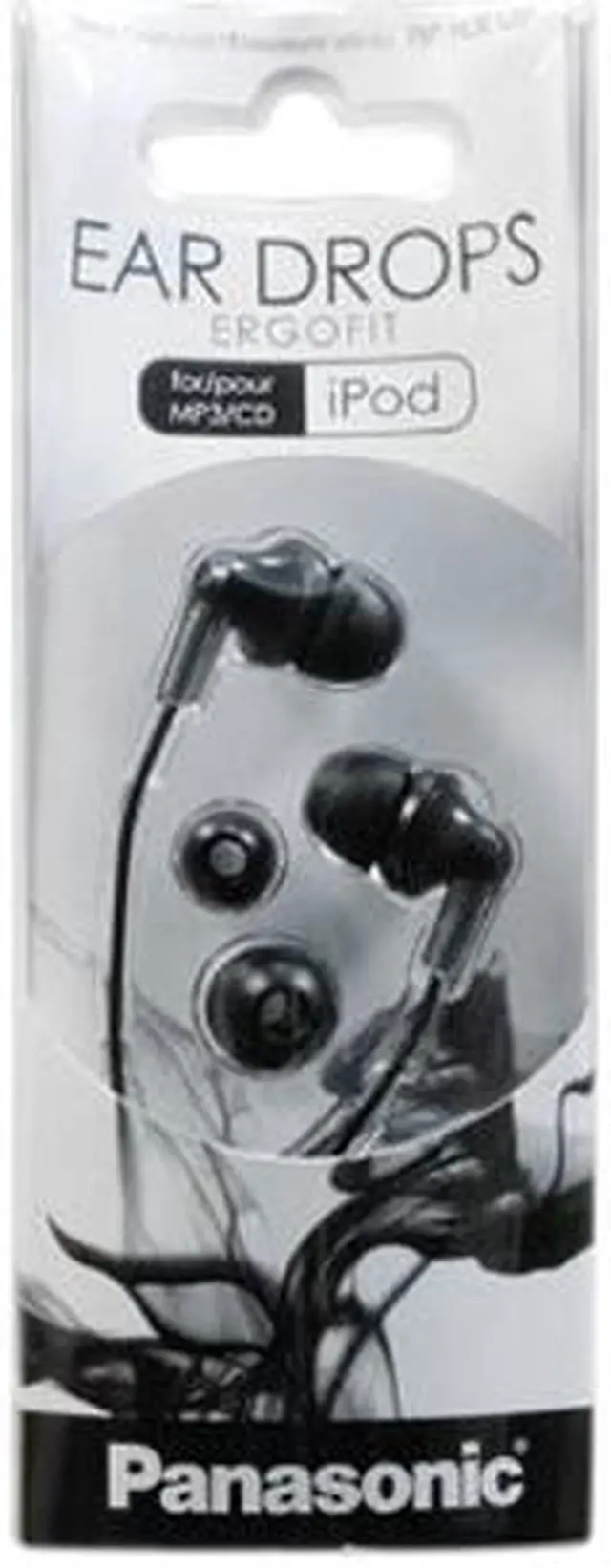 Alt view image 5 of 5 - Panasonic Black RP-HJE120-K Canal Earbud Headphone