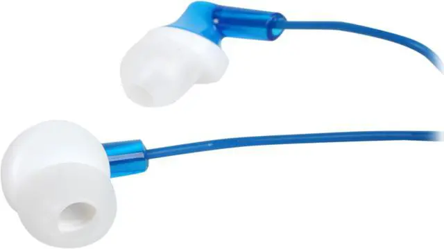 Alt view image 3 of 5 - Panasonic Blue RP-HJE120-A Canal Earbud Headphone
