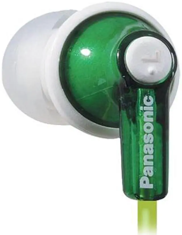 Main image of Panasonic Green RP-HJE120-G Canal Earbud Headphones