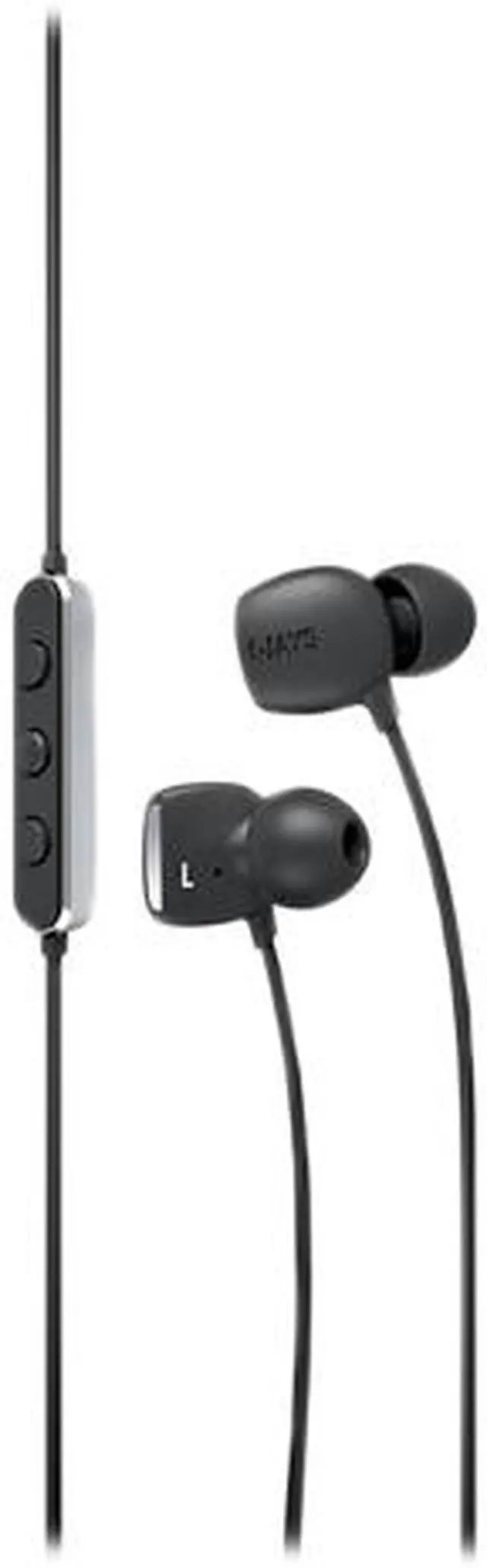 Main image of JAYS t-JAYS Four Black T00079 Silver-Plated 3.5mm Connector Canal Hi-Fi Earphone with 3-Button Remote