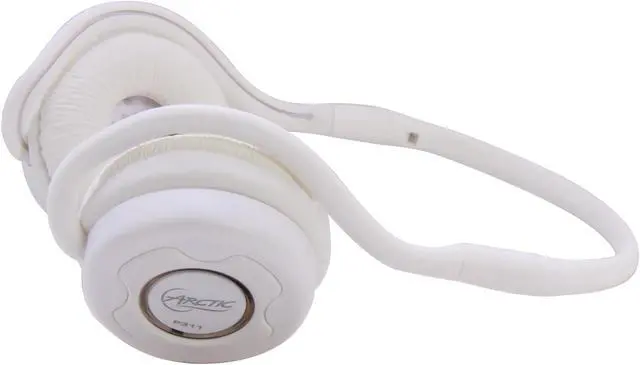 Alt view image 3 of 7 - ARCTIC COOLING P311 (White) Supra-Aural, Neckband Bluetooth Headset for Sports and On The Go