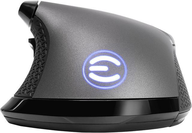 Alt view image 3 of 8 - EVGA X20 Gaming Mouse, Wireless, Grey, Customizable, 16,000 DPI, 5 Profiles, 10 Buttons, Ergonomic 903-T1-20GR-KR