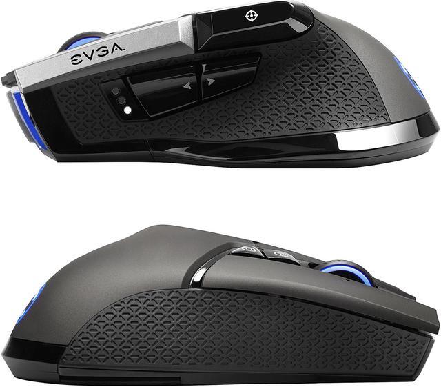 Alt view image 5 of 8 - EVGA X20 Gaming Mouse, Wireless, Grey, Customizable, 16,000 DPI, 5 Profiles, 10 Buttons, Ergonomic 903-T1-20GR-KR