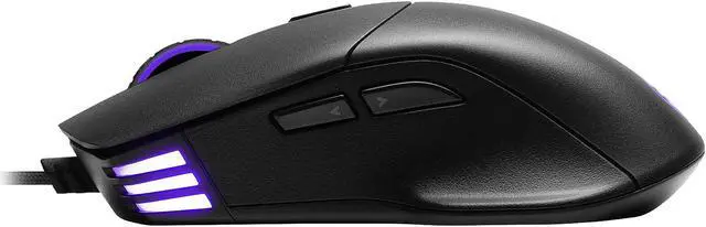 Alt view image 4 of 9 - EVGA X12 Gaming Mouse, 8k, Wired, Black, Customizable, Dual Sensor, 16,000 DPI, 5 Profiles, 8 Buttons, Ambidextrous Light Weight, RGB, 905-W1-12BK-KR