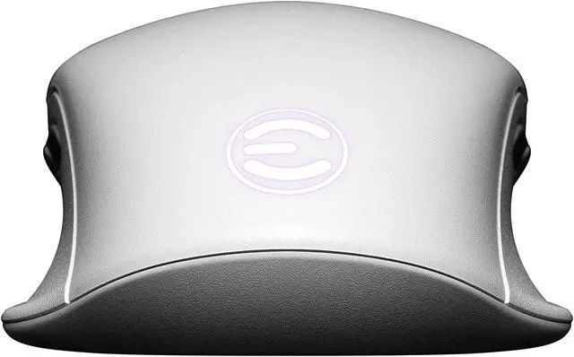 Alt view image 3 of 9 - EVGA X12 Gaming Mouse, 8k, Wired, White, Customizable, Dual Sensor, 16,000 DPI, 5 Profiles, 8 Buttons, Ambidextrous Light Weight, RGB, 905-W1-12WH-KR