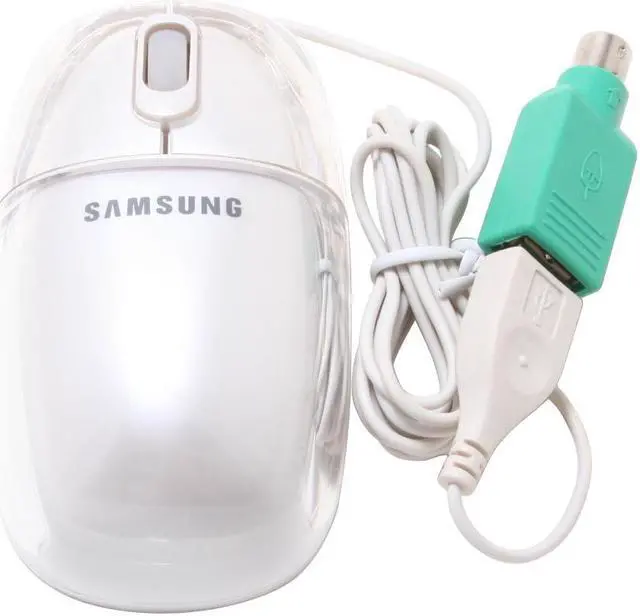 Alt view image 3 of 5 - SAMSUNG PLEOMAX SPM-7000X 2 Buttons 1 x Wheel USB or PS/2 Optical Mouse