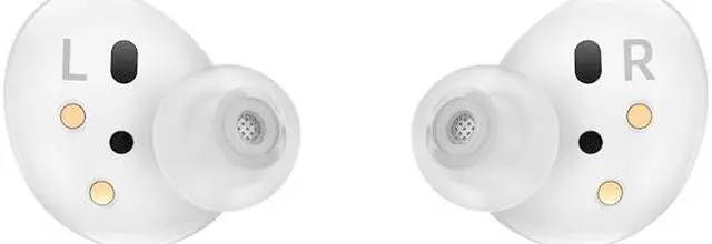 Alt view image 2 of 9 - Samsung Galaxy Buds2 True Wireless Earbud Headphones - White