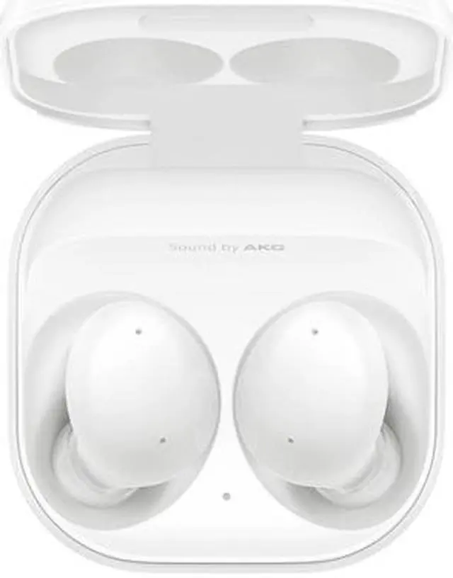 Alt view image 5 of 9 - Samsung Galaxy Buds2 True Wireless Earbud Headphones - White