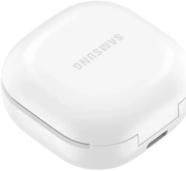 Alt view image 7 of 9 - Samsung Galaxy Buds2 True Wireless Earbud Headphones - White