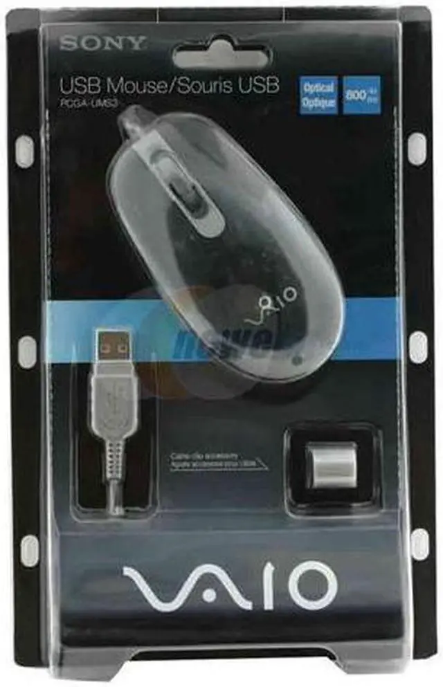 Alt view image 2 of 3 - SONY VAIO Optical Mobile Mouse (Black) PCGA-UMS3/B