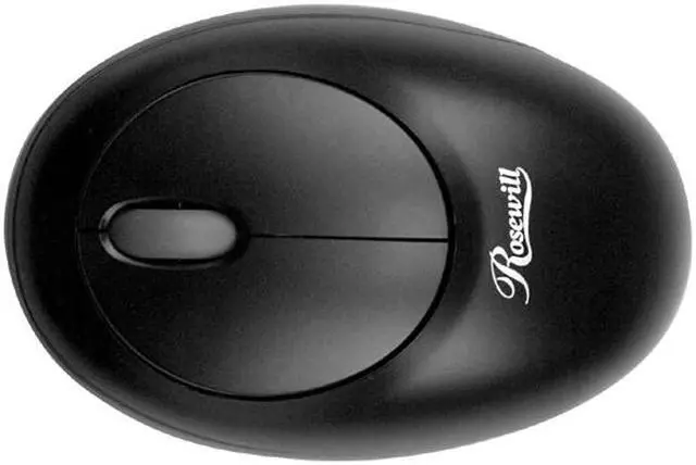 Alt view image 2 of 5 - Rosewill RM1830 BLK Black 3 Buttons USB RF Wireless Optical 800 dpi Mouse