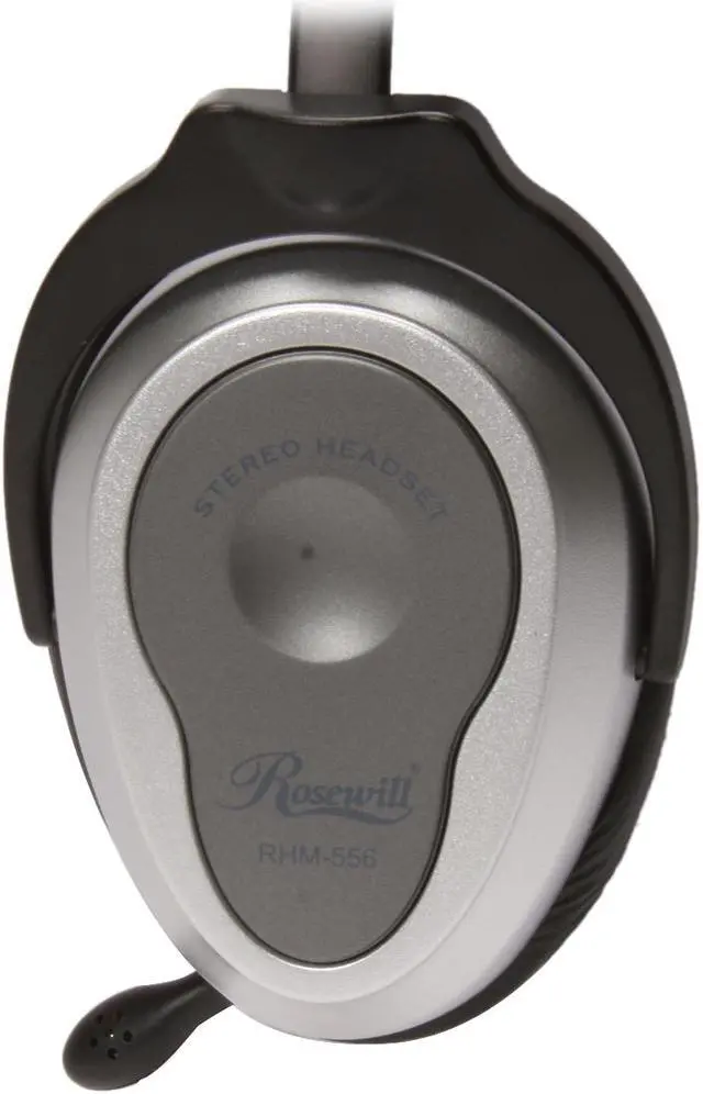 Alt view image 5 of 12 - Rosewill RHM-556 3.5mm Connector Circumaural Headset