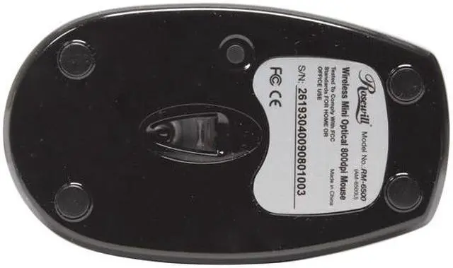 Alt view image 9 of 11 - Rosewill RM-6500 3 Buttons 1 x Wheel USB RF Wireless Optical Portable Mini Mouse