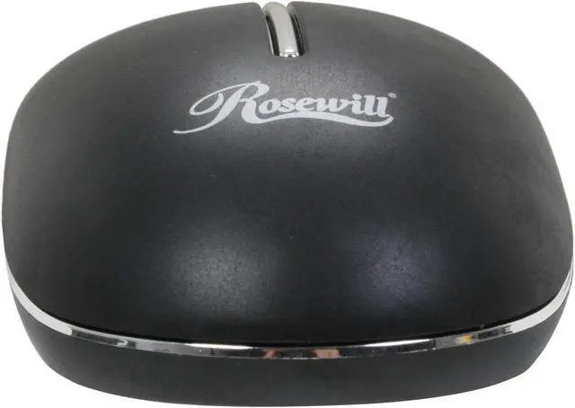 Alt view image 4 of 8 - Rosewill RM-C2P Mouse – Black, 3 Buttons, 1 x Wheel, PS/2 Wired, Optical, 800 dpi