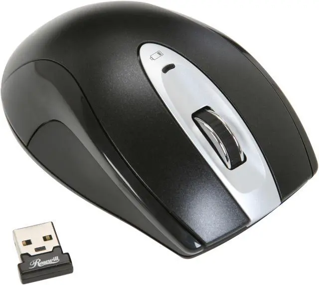 Main image of Rosewill RM-8500 5 Buttons 2.4GHz Wireless Laser Mouse w/ Nano Receiver