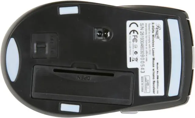 Alt view image 7 of 8 - Rosewill RM-8500 5 Buttons 2.4GHz Wireless Laser Mouse w/ Nano Receiver