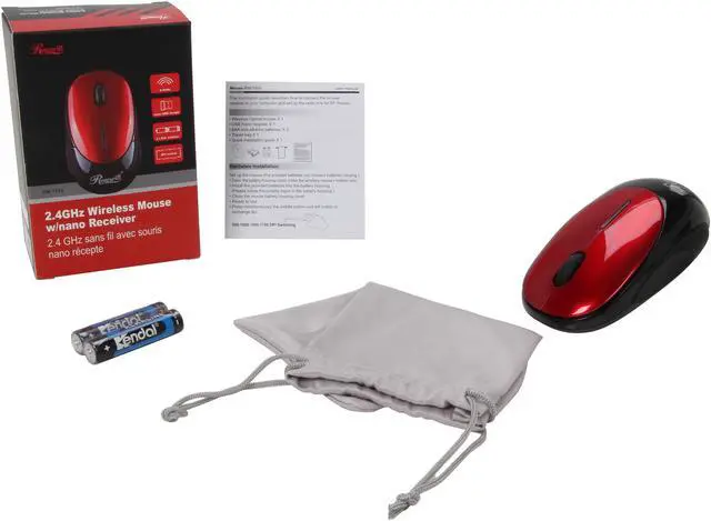 Alt view image 6 of 6 - Rosewill RM-7500 - 2.4GHz Wireless Travel Mouse