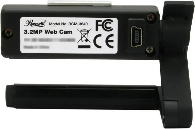 Alt view image 4 of 5 - Rosewill RCM-3640 3.2MP Effective Pixels USB 2.0 WebCam