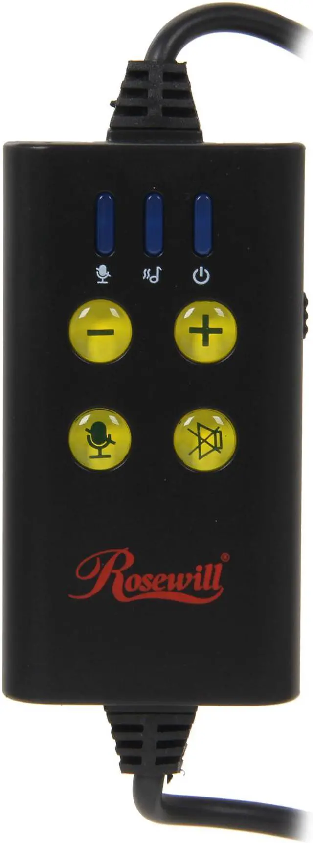 Alt view image 7 of 10 - Rosewill 5.1-Channel Vibrating Gaming Headset- USB Connector - RHTS-8206