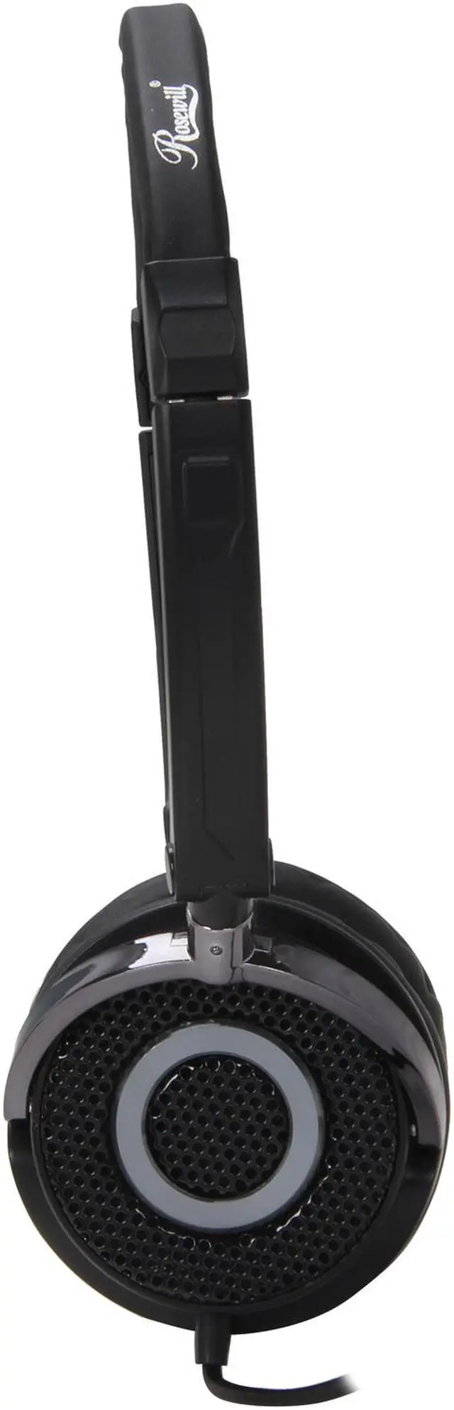 Alt view image 3 of 6 - Rosewill RHTS-12005 3.5mm Premium Stereo Balanced Supra-aural Headphone