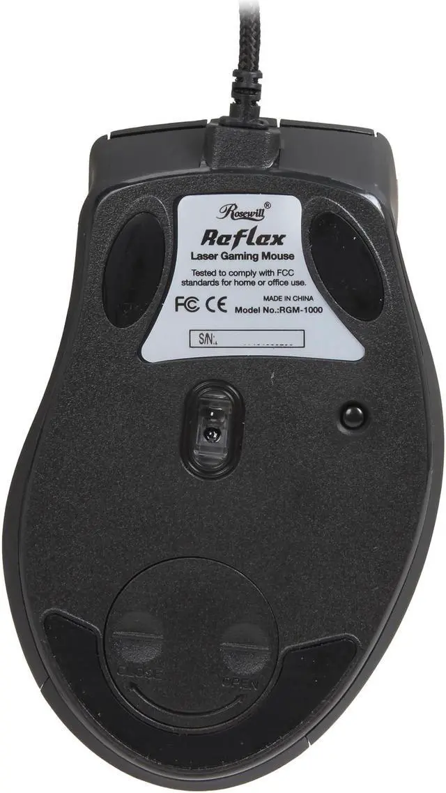 Alt view image 6 of 7 - Rosewill Reflex RGM-1000 Laser Gaming Mouse