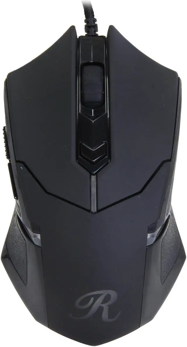 Alt view image 2 of 6 - Rosewill JET Black Wired Optical Mouse - RGM-300
