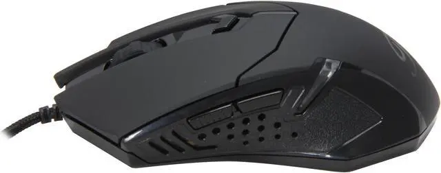Alt view image 3 of 6 - Rosewill JET Black Wired Optical Mouse - RGM-300