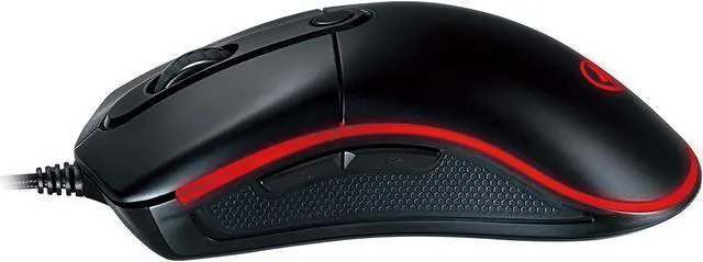 Alt view image 4 of 7 - Rosewill NEON M55 - 6000 dpi RGB Backlit Optical Wired Gaming Mouse