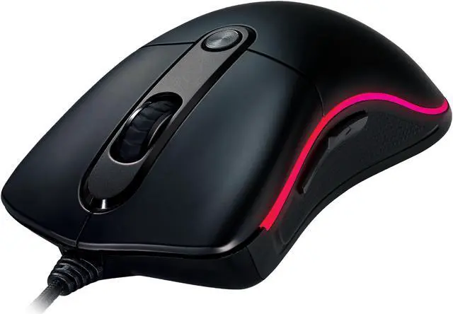 Alt view image 6 of 7 - Rosewill NEON M55 - 6000 dpi RGB Backlit Optical Wired Gaming Mouse