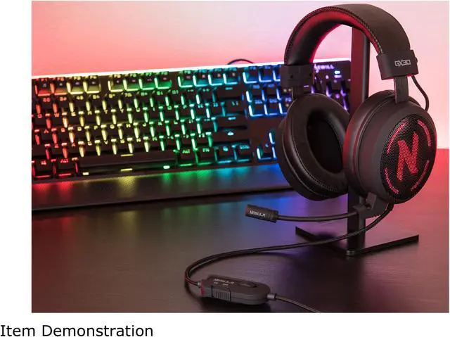 Alt view image 8 of 9 - Rosewill NEBULA GX30 Gaming Headset with Microphone for PC / PS4 / Mac & RGB Backlight