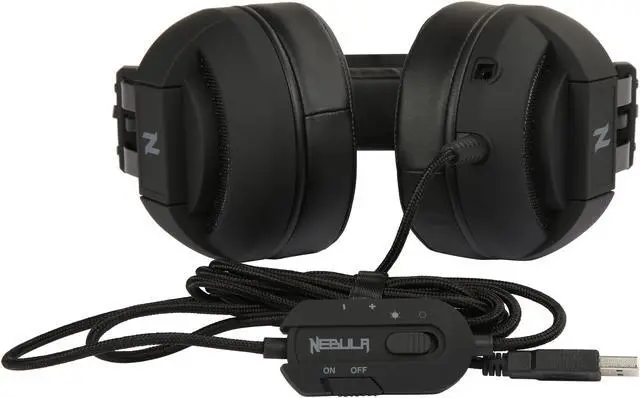 Alt view image 6 of 7 - Rosewill NEBULA GX50 Gaming Headset with Detachable Microphone & RGB Backlight