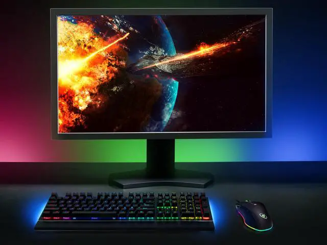 Alt view image 9 of 9 - Rosewill NEON M59 Wired Gaming Mouse with Optical Gaming Sensor, On-The-Fly 10000 DPI, Ergonomic Hand Grips, 6 Programmable Buttons with 11 RGB Backlight Modes