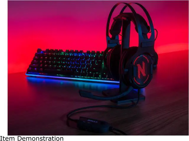 Alt view image 9 of 9 - Rosewill 7.1 Surround Sound Gaming Headset, RGB Noise Isolation Headphones, Memory Foam Ear Pads and Microphone - NEBULA GX60