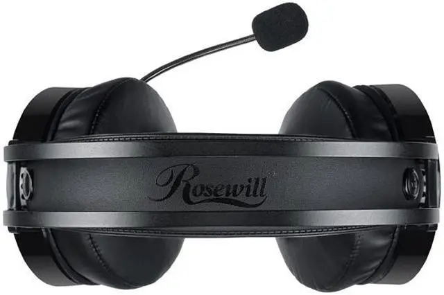 Alt view image 3 of 5 - Rosewill 7.1 Surround Sound Gaming Headset with Mic, Noise Isolating Ergonomic Cushion Ear Cups, In-Line EQ Controls, 50mm Driver Headphones - NEBULA GX51