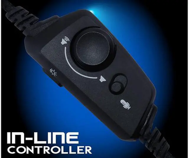 Alt view image 8 of 9 - Rosewill SAROS C150XS 7.1 Surround Sound USB Pro Gaming Headset, 50mm Full Spectrum Driver, Noise Reduction Microphone, In-Line Controls, Dynamic RGB Backlighting, For PS4, PS5, PC, Laptop, mobile