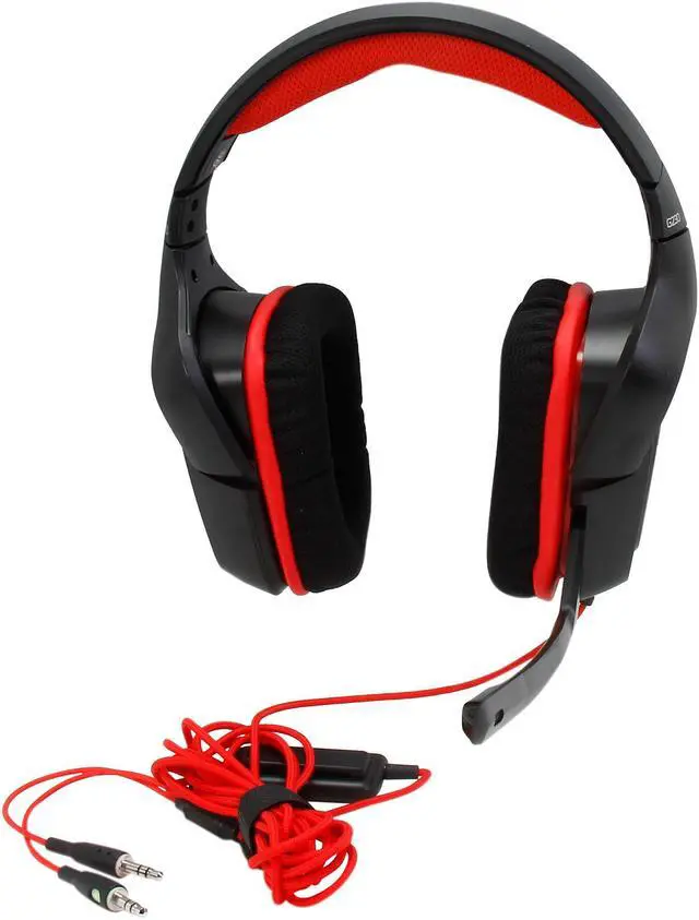 Alt view image 6 of 6 - Certified Refurbished 981-000541 Logitech G230 Circumaural Stereo Gaming Headset On-Cable Controls - Surround Sound Audio - Sports-Performance Ear Pads - Rotating Ear Cups - Light Weight Design